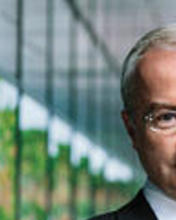 Headshot of David Kennedy in front of a building 