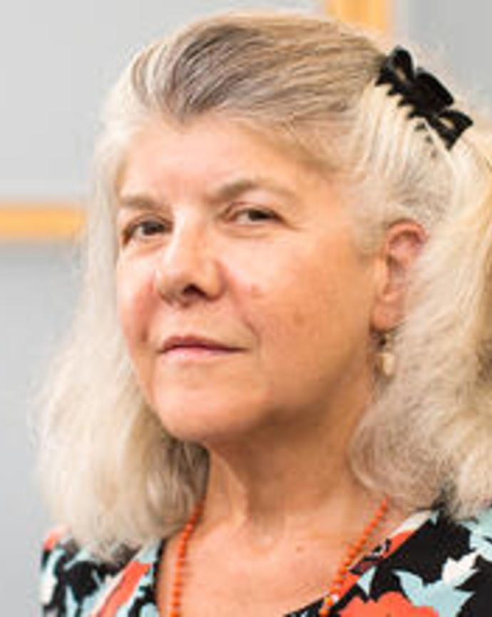 Headshot of Jennifer Hochschild in front of a window